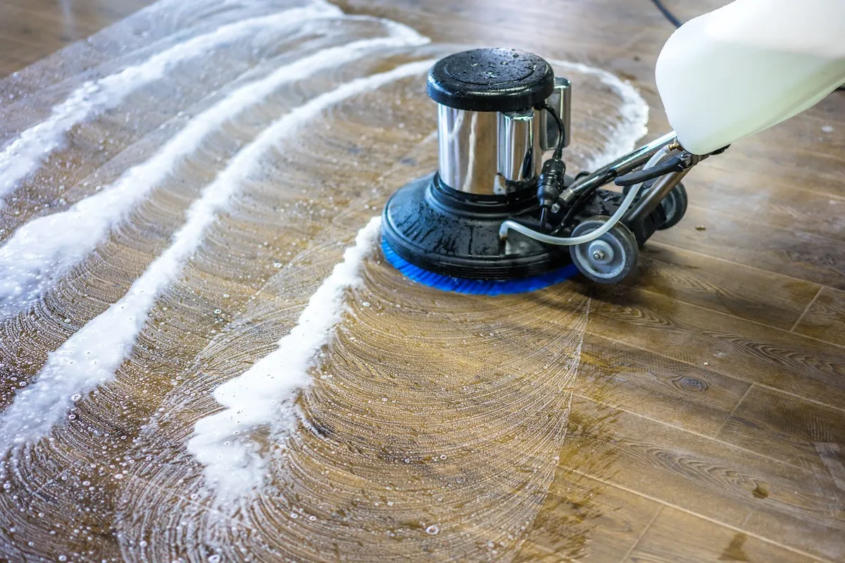 Sparkling clean kitchen